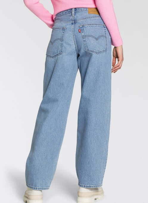 Jeans coupe droite bleu LEVIS femme