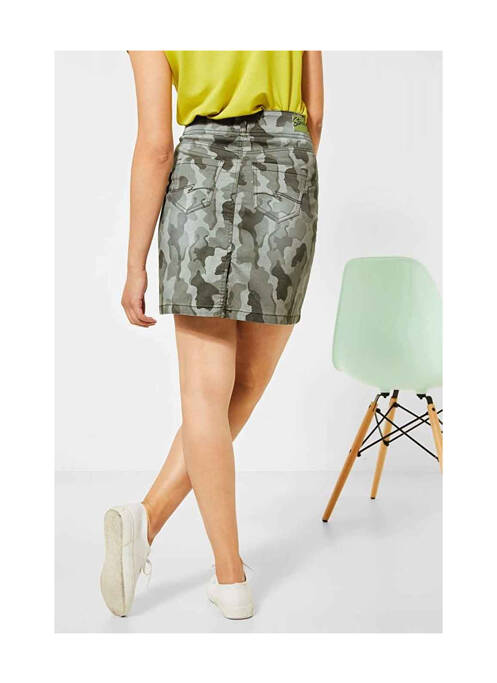 Jupe courte vert STREET ONE pour femme