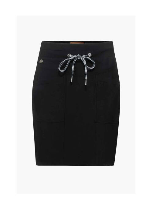 Jupe courte noir STREET ONE pour femme