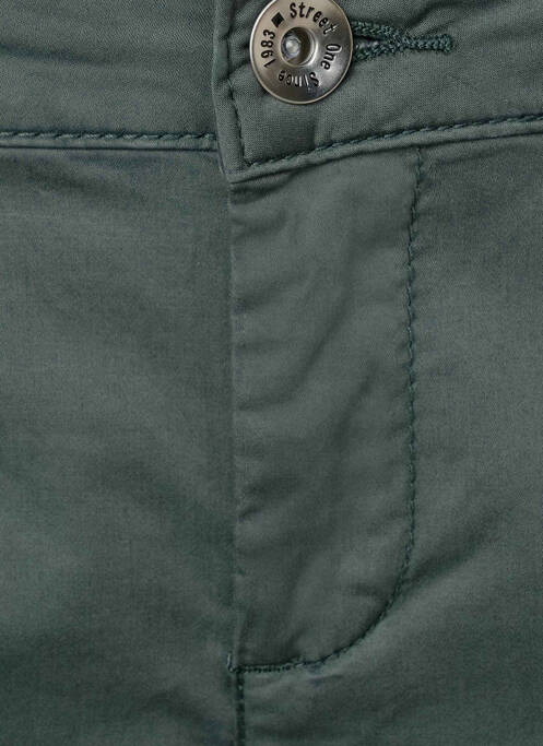 Jeans coupe slim vert STREET ONE pour femme