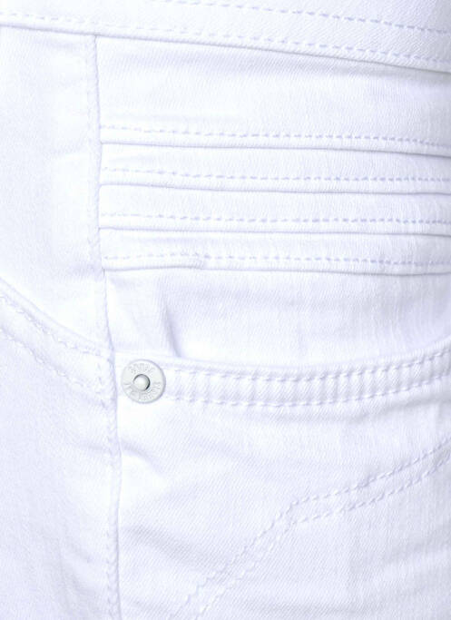 Jeans coupe slim blanc STREET ONE pour femme