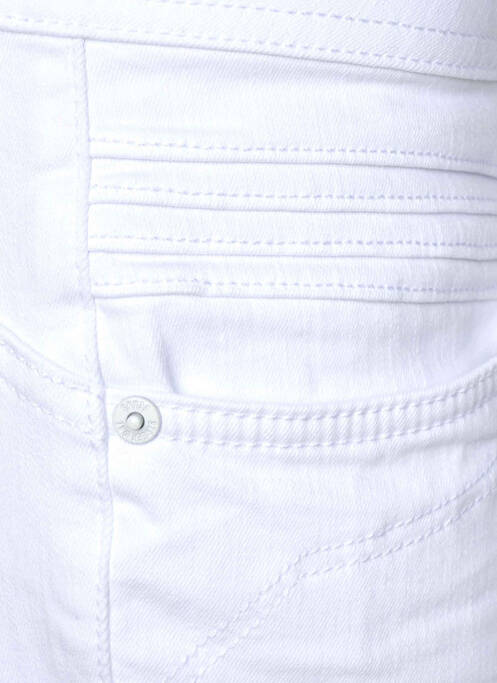 Jeans coupe slim blanc STREET ONE pour femme