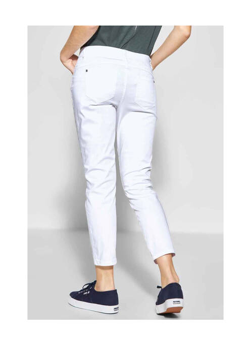 Pantalon 7/8 blanc STREET ONE pour femme