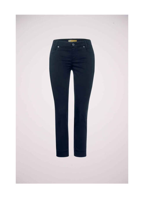Pantalon slim bleu STREET ONE pour femme