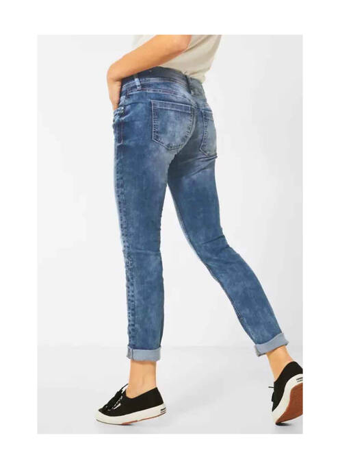Jeans coupe slim bleu STREET ONE pour femme