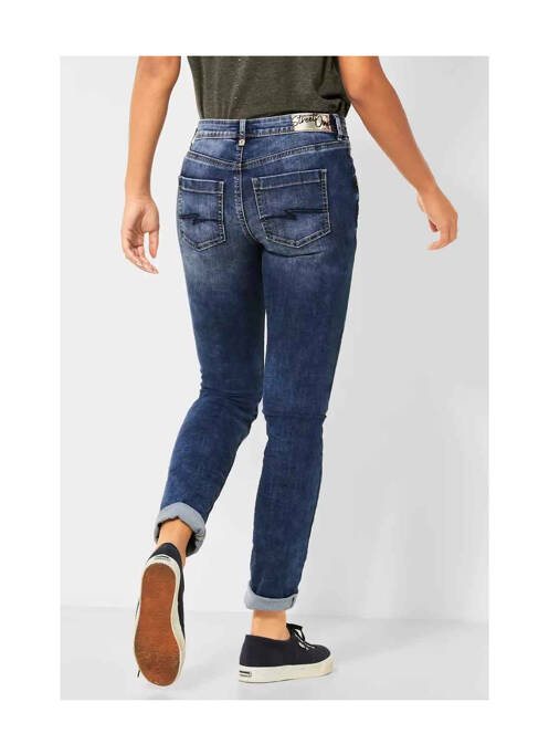 Jeans coupe slim bleu STREET ONE pour femme