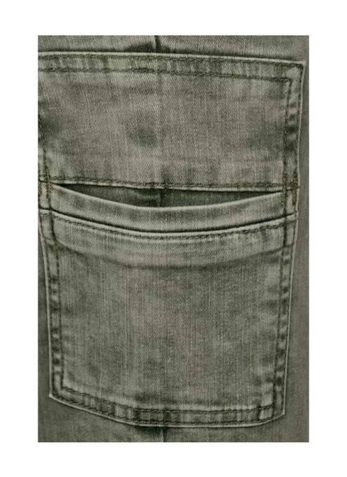 Pantalon cargo bleu STREET ONE pour femme