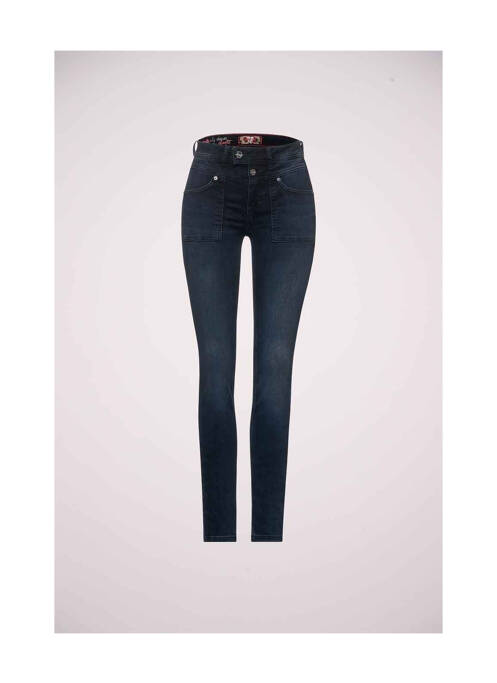 Jeans coupe slim bleu STREET ONE pour femme