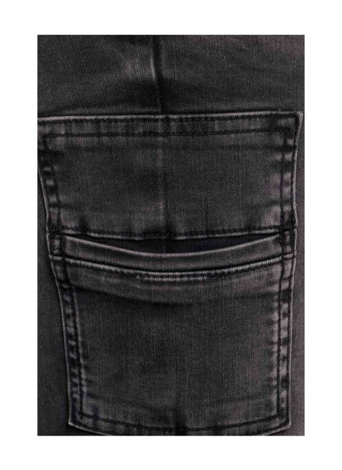 Jeans coupe slim noir STREET ONE pour femme