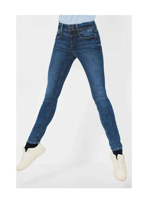 Jeans coupe droite bleu STREET ONE pour femme