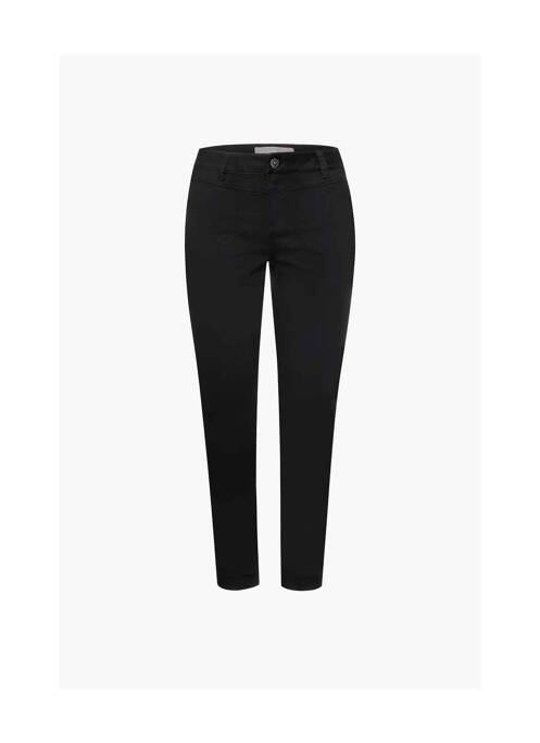 Pantalon chino noir STREET ONE pour femme