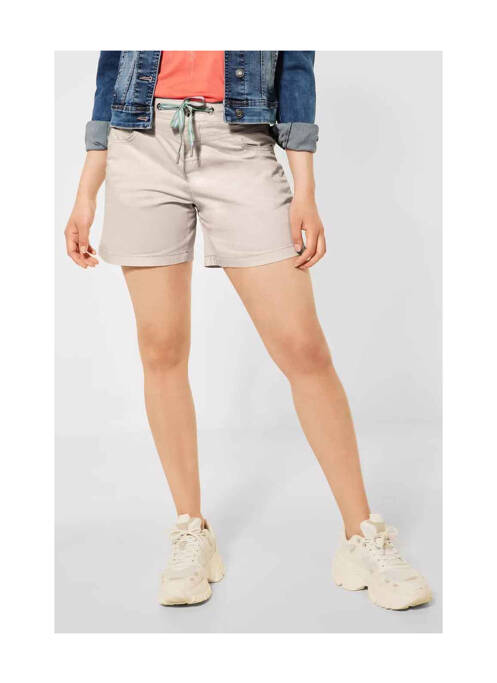 Short beige STREET ONE pour femme