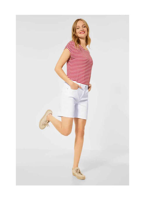 Short blanc STREET ONE pour femme