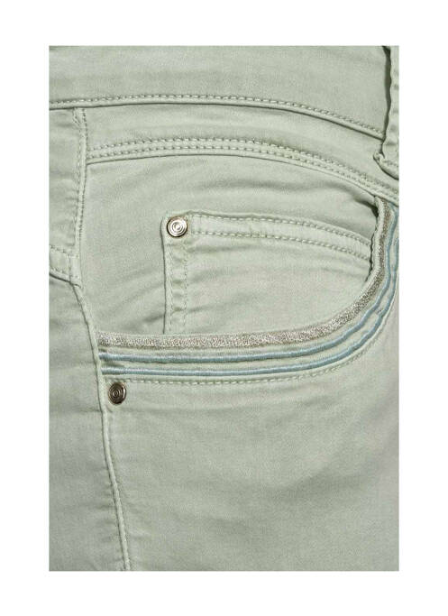 Pantalon chino vert STREET ONE pour femme