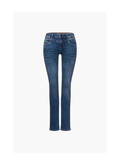 Jeans coupe droite bleu STREET ONE pour femme