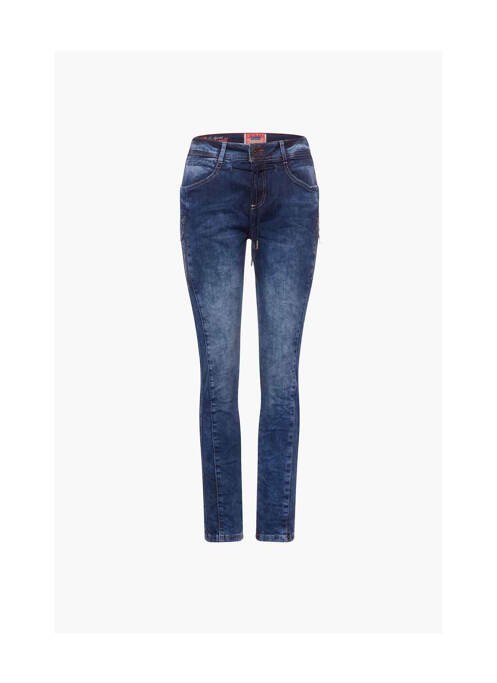 Jeans coupe slim bleu STREET ONE pour femme