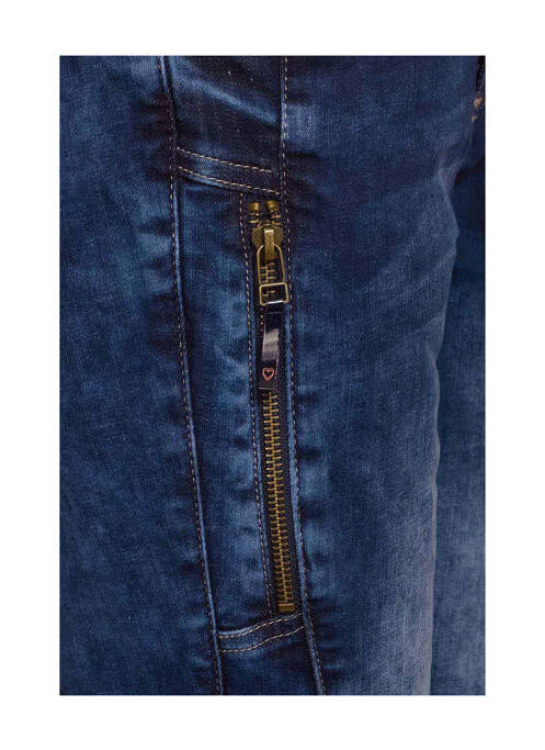 Jeans coupe slim bleu STREET ONE pour femme