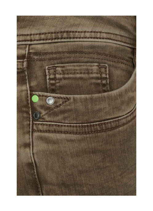 Pantalon chino beige STREET ONE femme