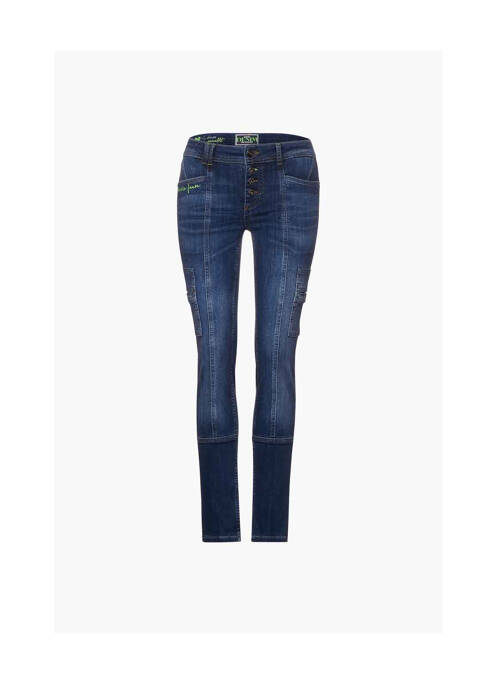 Jeans coupe slim bleu STREET ONE pour femme