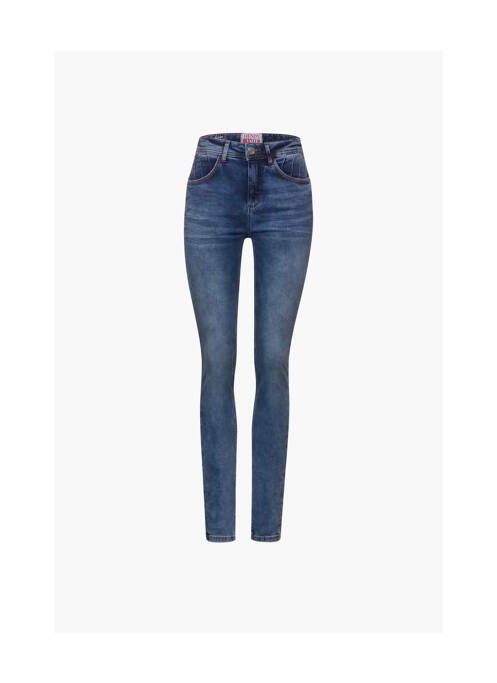 Jeans coupe slim bleu STREET ONE pour femme