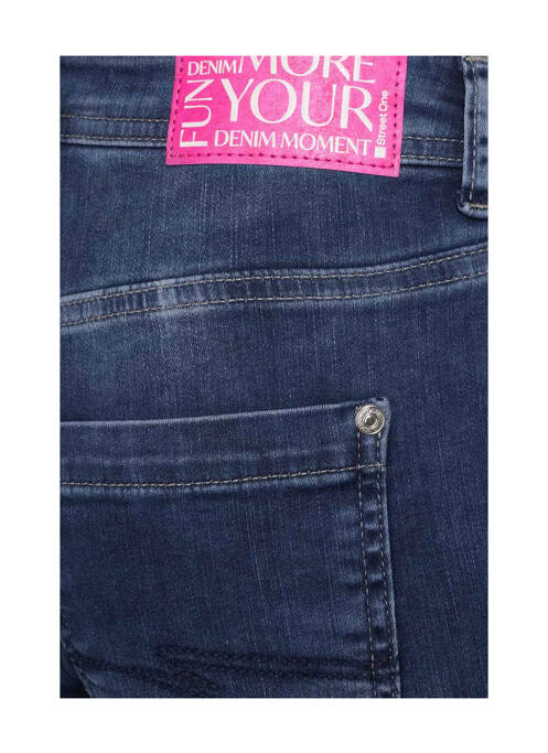 Jeans coupe slim bleu STREET ONE pour femme