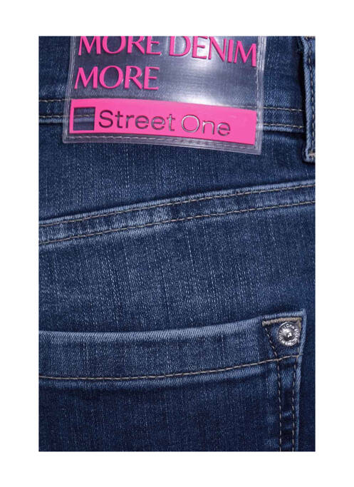 Jeans coupe droite bleu STREET ONE pour femme