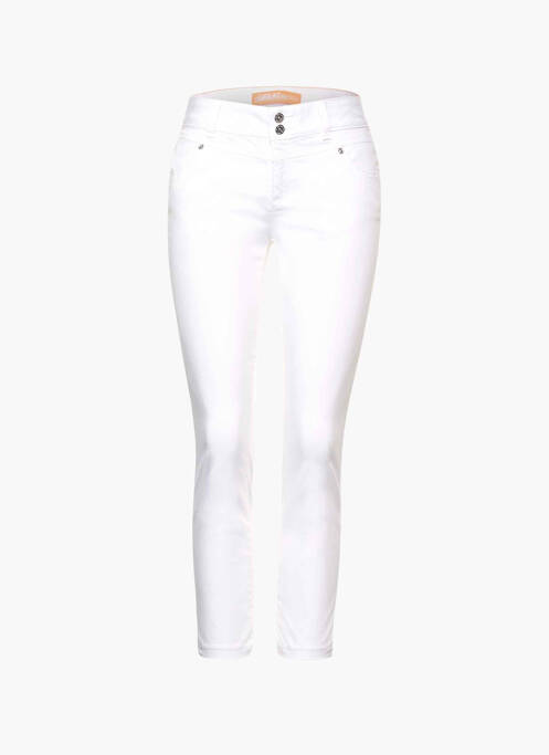 Pantalon chino blanc STREET ONE pour femme