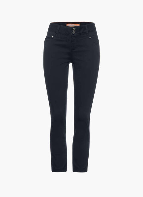 Pantalon chino bleu STREET ONE pour femme