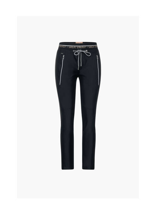 Pantalon chino noir STREET ONE pour femme