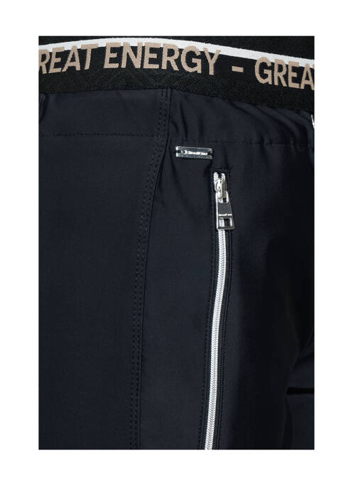 Pantalon chino noir STREET ONE pour femme