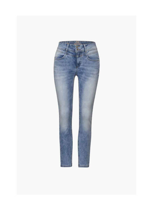 Jeans coupe slim bleu STREET ONE pour femme