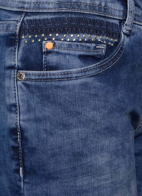 Jeans coupe droite bleu STREET ONE pour femme
