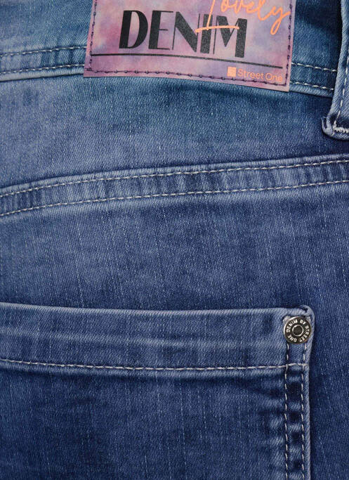 Jeans coupe droite bleu STREET ONE pour femme