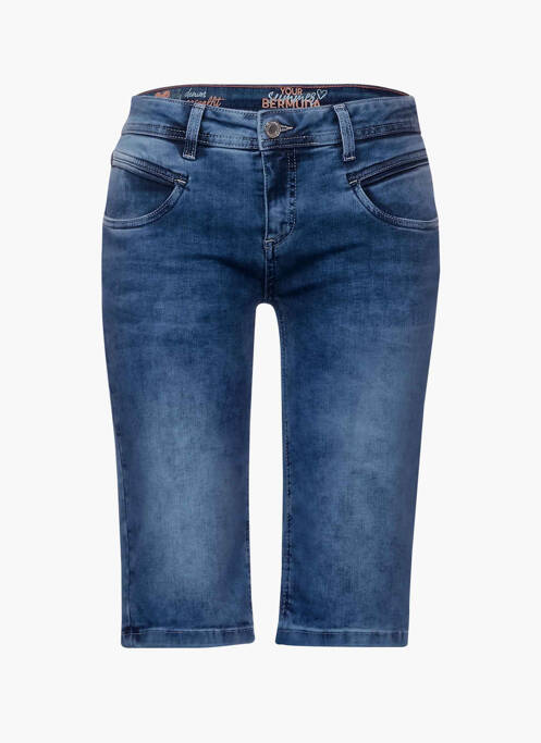 Bermuda bleu STREET ONE pour femme
