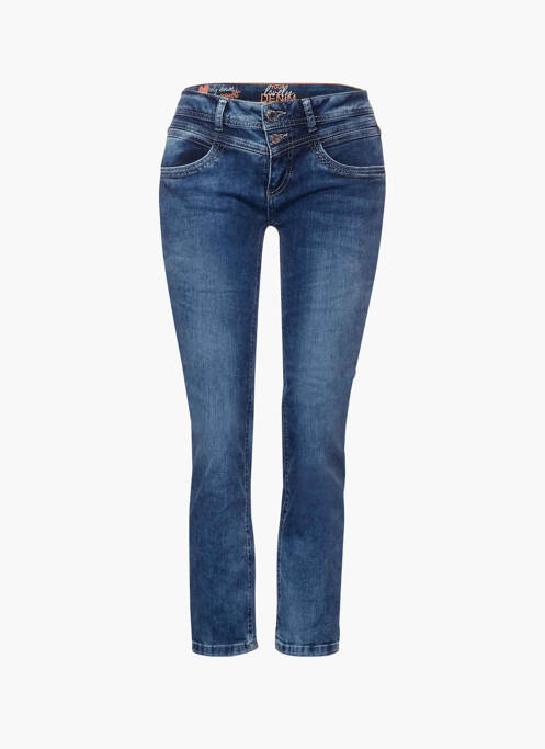 Jeans coupe slim bleu STREET ONE pour femme