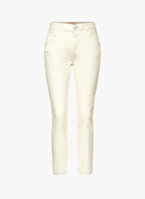 Jean coupe Mom jaune STREET ONE pour femme