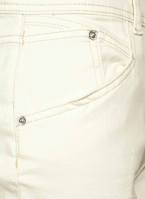 Jean coupe Mom jaune STREET ONE pour femme