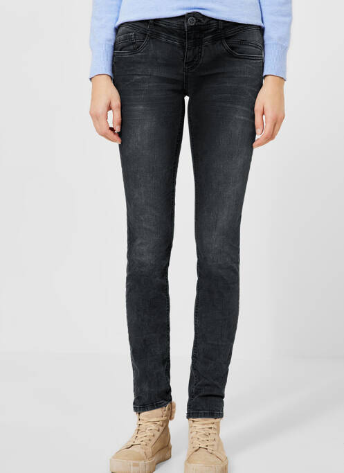 Jeans coupe slim bleu STREET ONE pour femme