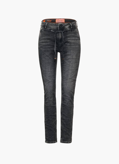 Jeans boyfriend noir STREET ONE pour femme