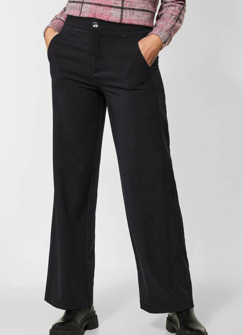 Pantalon droit noir STREET ONE pour femme