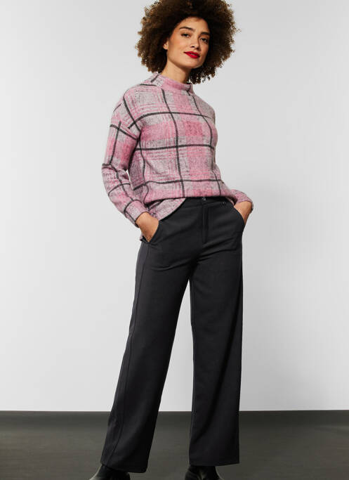 Pantalon droit noir STREET ONE pour femme