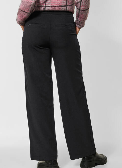 Pantalon droit noir STREET ONE pour femme