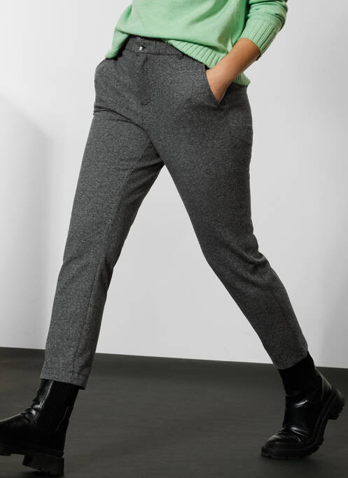 Pantalon chino gris STREET ONE pour femme