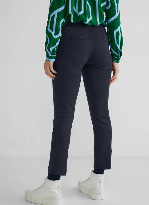 Pantalon chino bleu STREET ONE pour femme