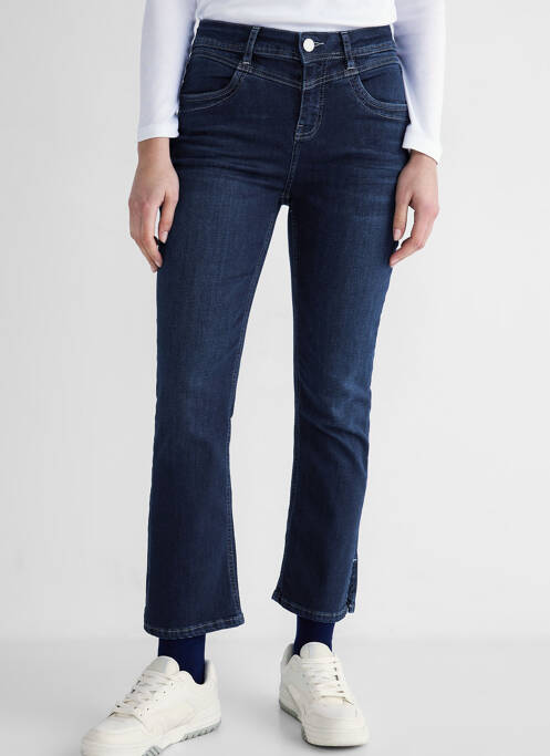 Jeans bootcut bleu STREET ONE pour femme