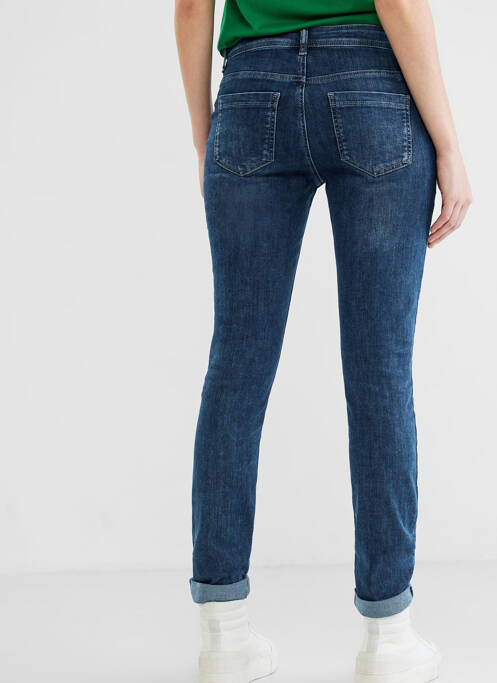 Jeans coupe slim bleu STREET ONE pour femme