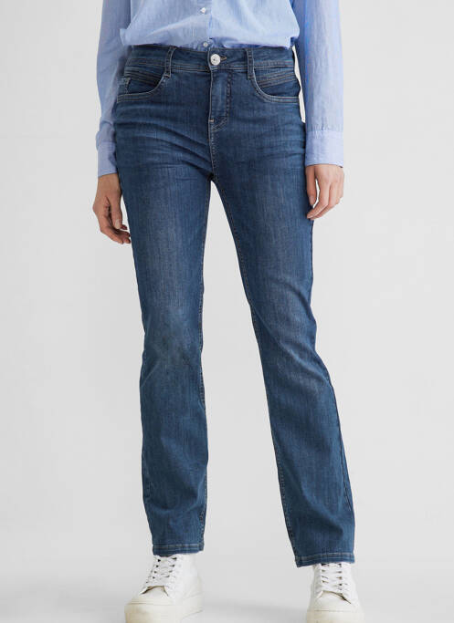 Jeans bootcut bleu STREET ONE pour femme