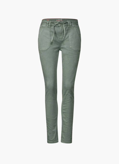 Jeans coupe slim beige STREET ONE pour femme