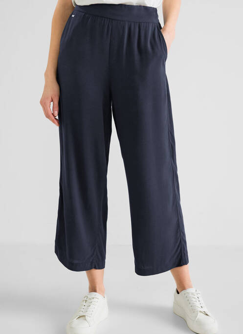 Pantalon flare bleu STREET ONE pour femme