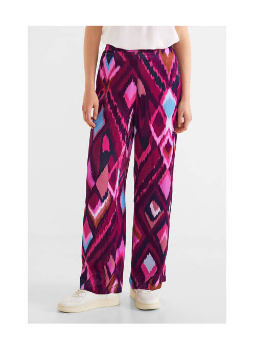 Pantalon flare rose STREET ONE pour femme